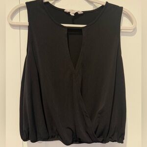 BCBGeneration Sleeveless Draped Top